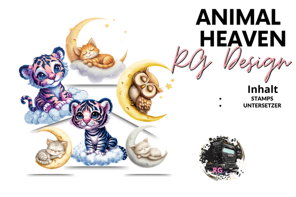 Animal in Heaven (German): A Playful German Display Font