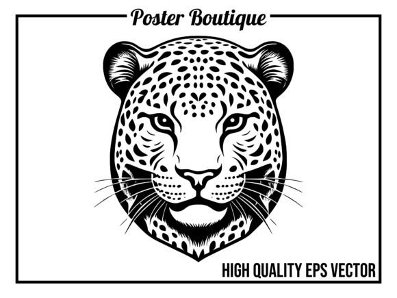 Jaguar Wild Animal Icon Vector EPS: A Roar for Your Projects