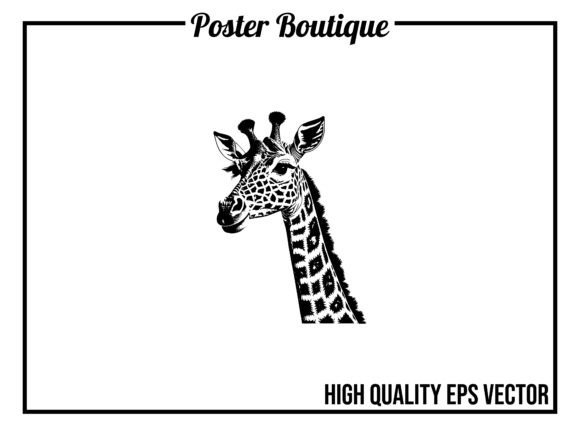 The Wild Appeal of Giraffe Vector Art