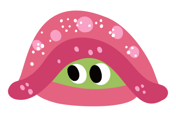 Turtle Hide in Shell: The Cute Scared Animal Font